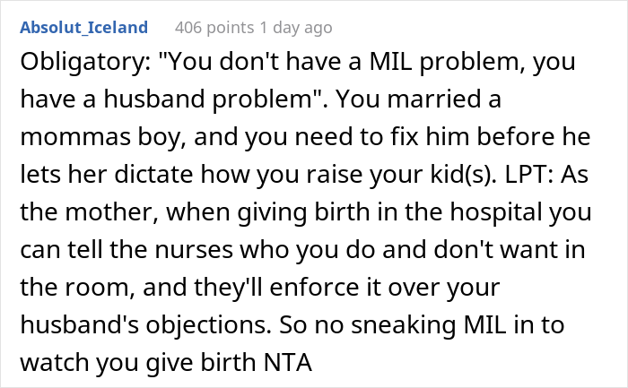 Mother-In-Law Insists On Holding Her Newborn Grandchild First, Goes Ballistic When The Wish Doesn’t Get Fulfilled Mother-In-Law Insists On Holding Her Newborn Grandchild First, Goes Ballistic When The Wish Doesn’t Get Fulfilled