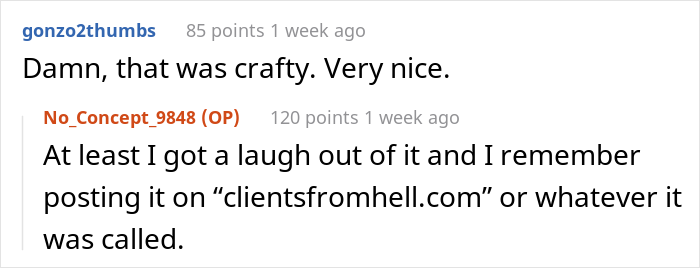 "They Found Someone Cheaper": Customers Refuse To Pay This Web Designer Because They Found Someone Cheaper, So He Gets Revenge "They Found Someone Cheaper": Customers Refuse To Pay This Web Designer Because They Found Someone Cheaper, So He Gets Revenge