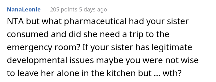 "AITA For Forcing My Sister To Make Dinner After She Poured Maple Syrup Into My Pasta?" "AITA For Forcing My Sister To Make Dinner After She Poured Maple Syrup Into My Pasta?"