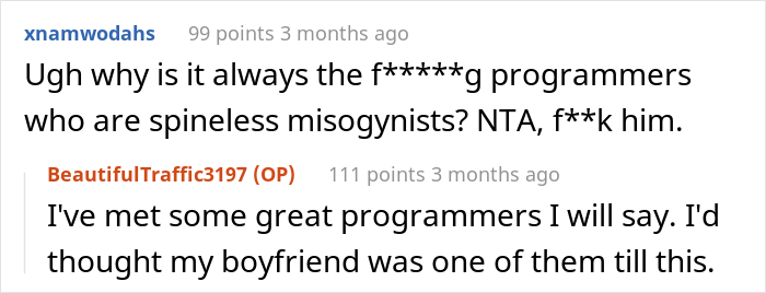 Woman Leaves Party After Enduring Insensitive Jokes About Her Being A Gymnast, Gets Slammed By Boyfriend For “Overreacting” Woman Leaves Party After Enduring Insensitive Jokes About Her Being A Gymnast, Gets Slammed By Boyfriend For “Overreacting”