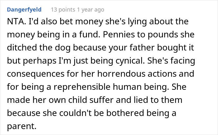 Family Drama Ensues After Dad Gifts His Son A Dog, Mom Sells It For $4K And Says That It Ran Away Family Drama Ensues After Dad Gifts His Son A Dog, Mom Sells It For $4K And Says That It Ran Away