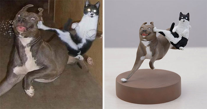 Japanese Artist Turns 40 Iconic Animal Memes Into Sculptures, And It’s Hard To Tell Which Are Funnier (New Pics)