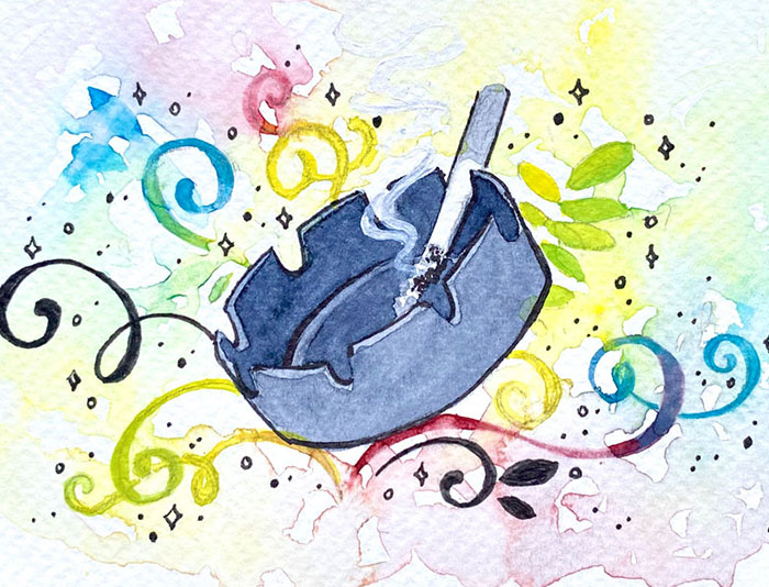 13 Objects That I Found On The Street Inspired Me To Paint Them Using Watercolors And Ink