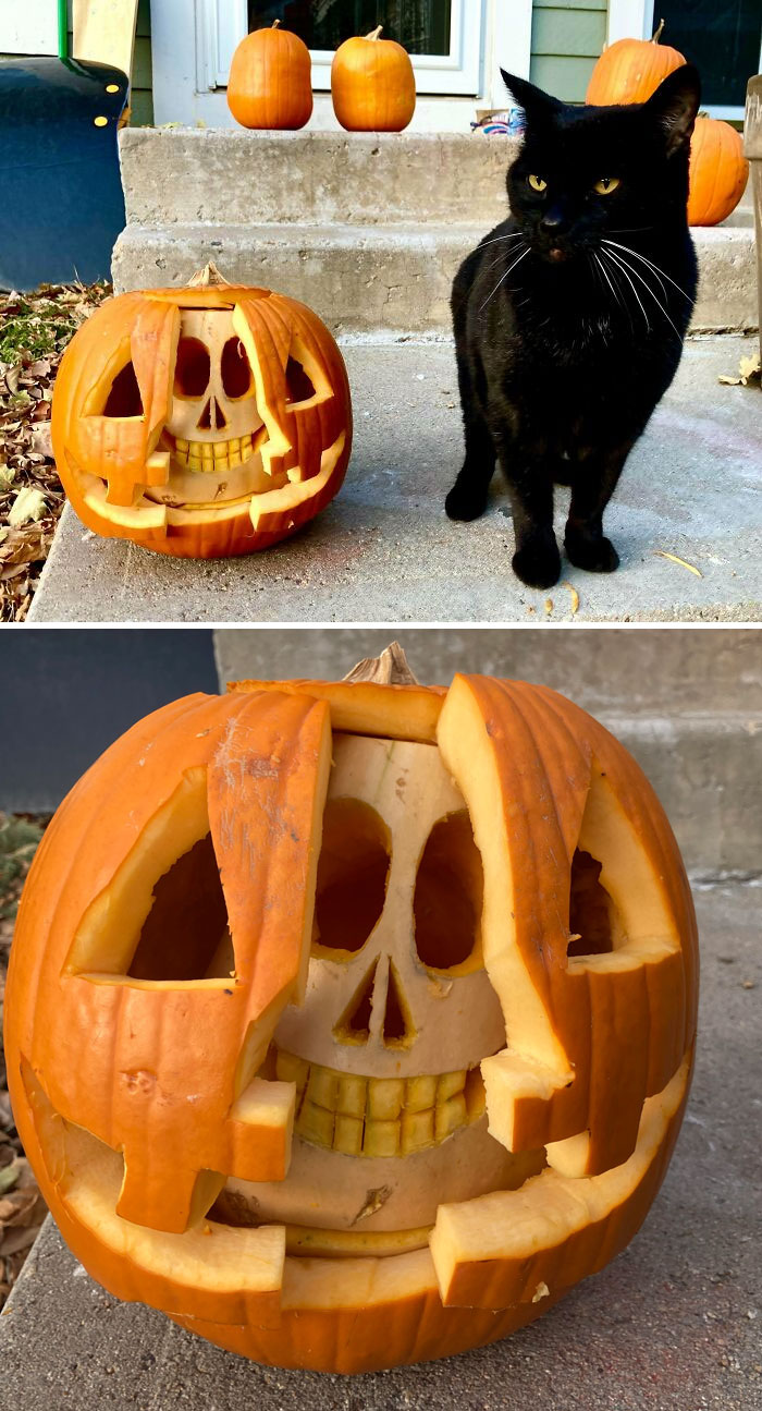 I Carved A Pumpkin
