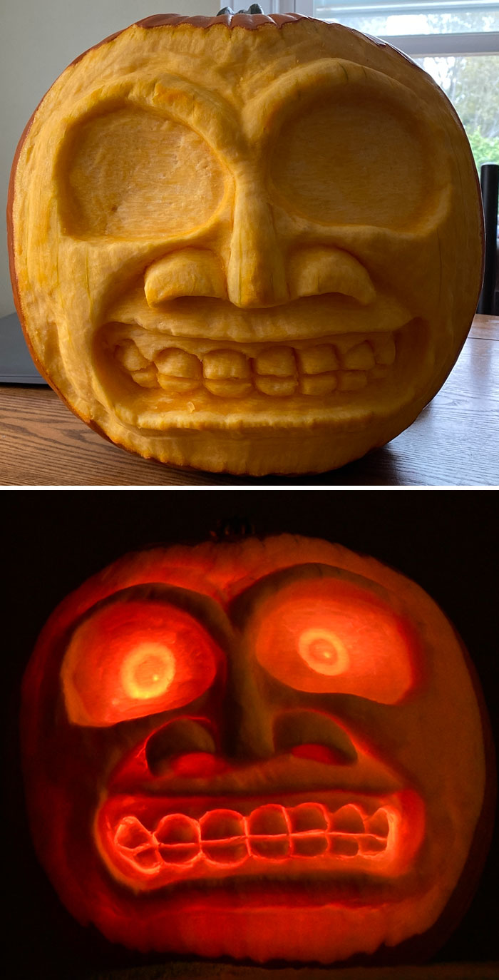 My Attempts At A 3D Pumpkin Carving