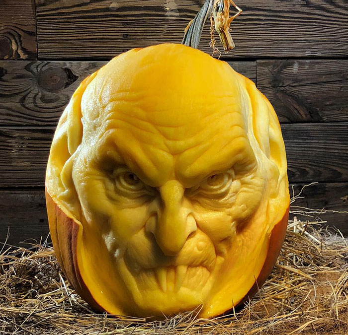 Nosferatu Carved Pumpkin