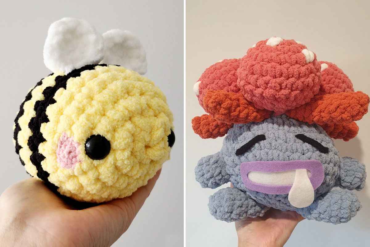 I Learned How To Crochet And Now I Made It My Side Hustle To Help 'Cute Up'  People's Days (19 Pics)