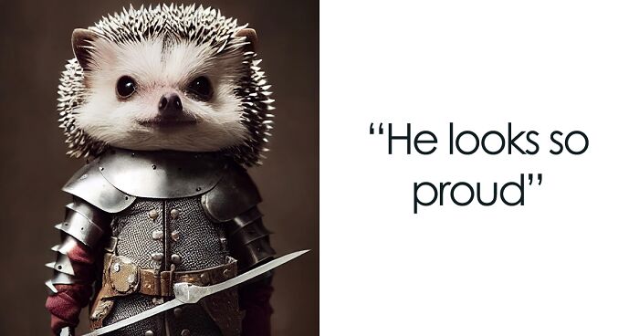 Artist Creates Adorable Images Of Dressed-Up Animals With References To Star Wars, The Hobbit And More (44 Pics)