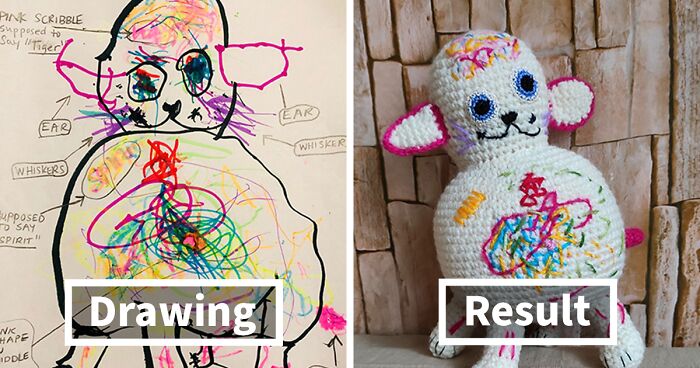I Create Children’s Toys From Their Unique Drawings (35 Pics)