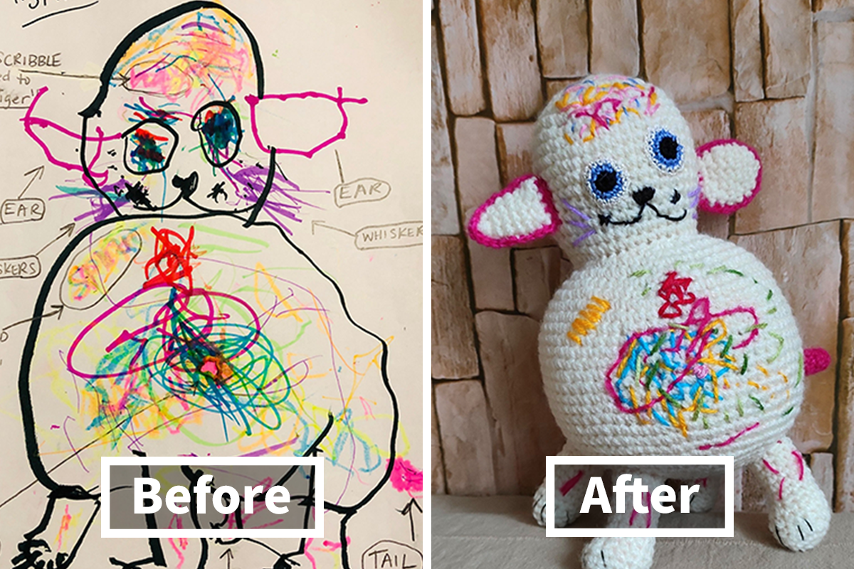 I Create Children's Toys From Their Unique Drawings (35 Pics) | Bored Panda