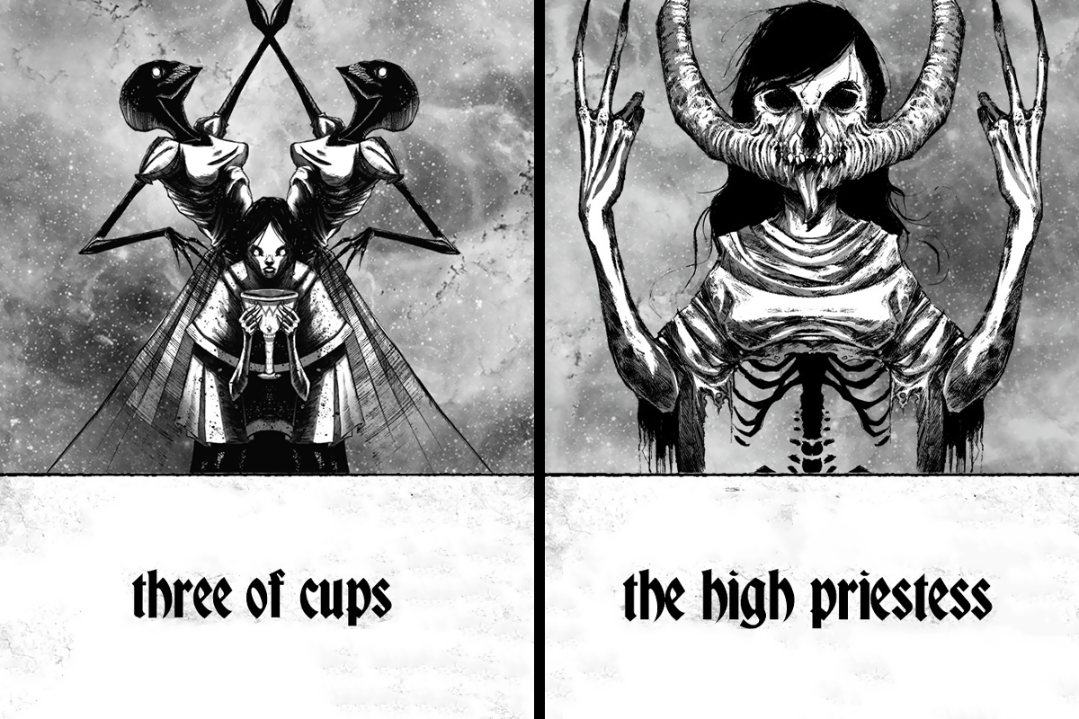 I Spent 4 Years Creating This Tarot Deck Featuring Creepy Creatures And