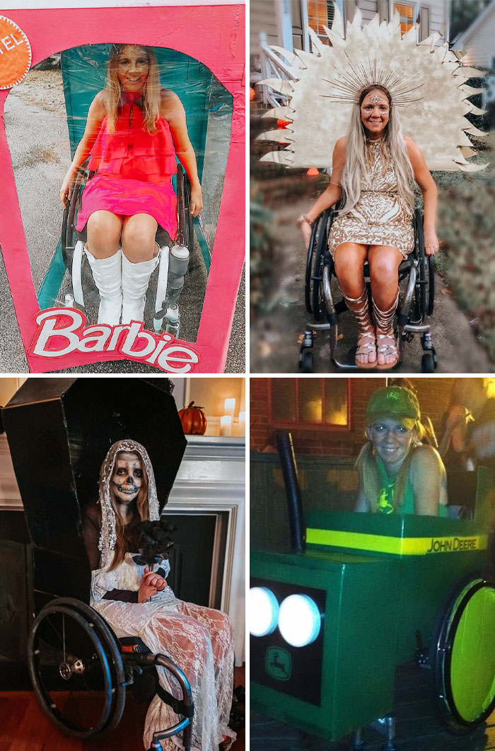 Halloween Costumes Of Past Years. Which One Is Your Favorite, And Are You Excited To See What I Am This Year?