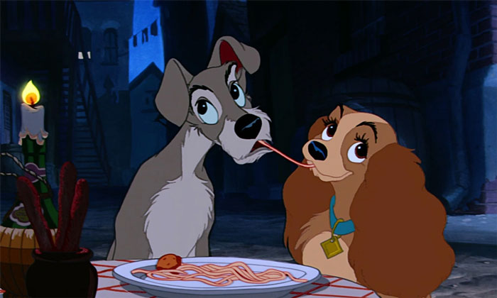 The Spaghetti Scene From Lady And The Tramp Almost Never Happened