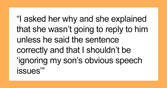 Aunt Ignores Nephew’s Pleas For A Drink Until He Asks For It “Correctly”, Mom Starts Treating Her The Same Way
