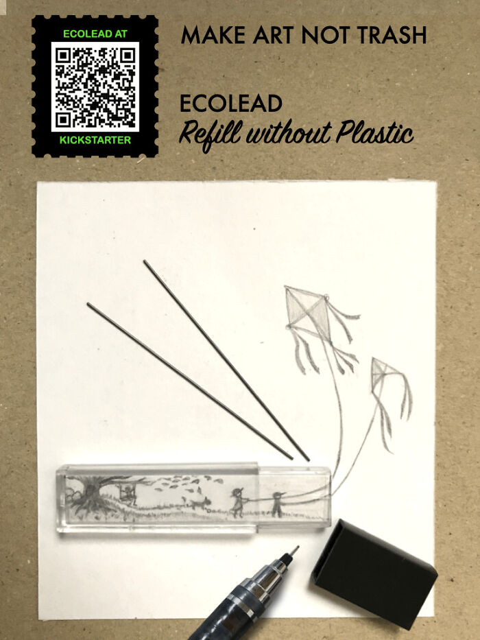 Draw Kites Without Plastic Trash