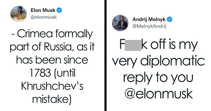 Twitter Is Going Mad After Elon Musk Tweets That “Crimea Is Formally Part Of Russia” And Here Are 30 Reactions