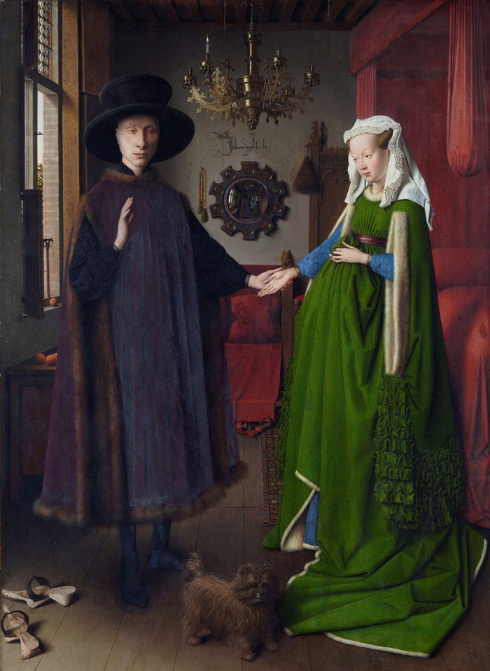 The Arnolfini Portrait (1434) By Jan Van Eyck