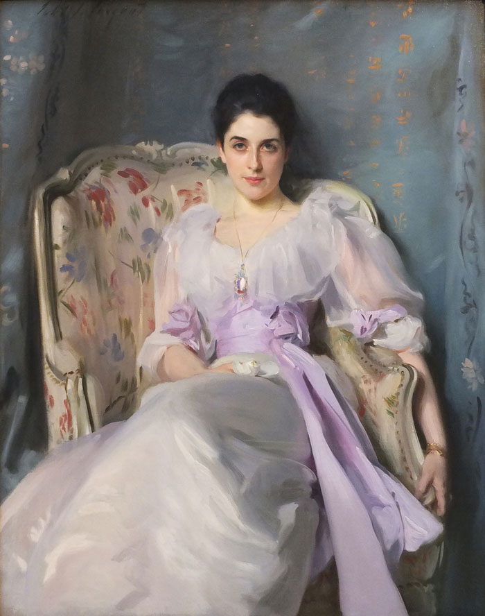 Portrait Of Lady Agnew Of Lochnaw (1892) By John Singer Sargent