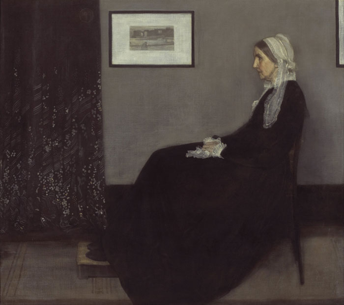 Arrangement In Gray And Black No. 1 (1871) By James Mcneill Whistler