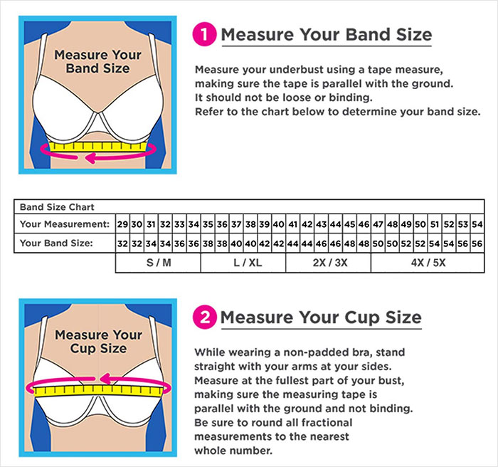 An Easy Guide For Measuring The Correct Bra Size