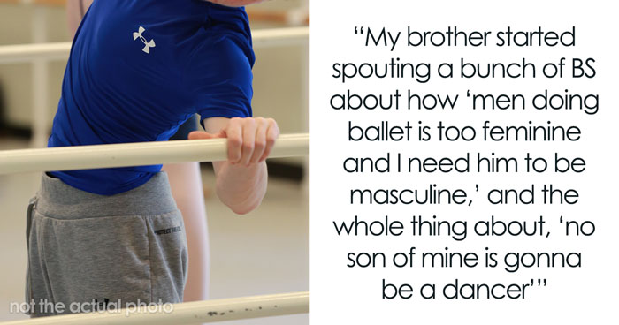 Dad Who’s Never Around Throws A Fit After Seeing His Son Trying Out Ballet, Brother Tells Him To Get Lost And Forbids Him From Ever Seeing His Son