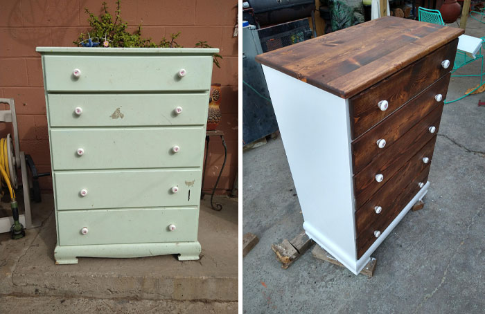 Found This Chest On The Curb And Decided To Pick It Up And Give It A Little Tlc