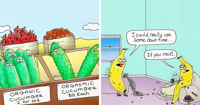 “Fruit Gone Bad”: 30 Slightly Inappropriate Comics By This NY ...