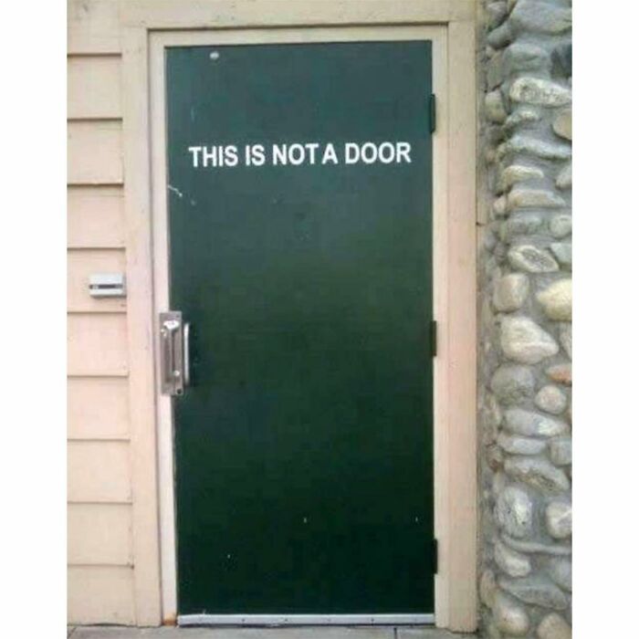 When Is A Door Not A Door?