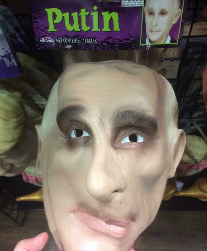 It's The Putin Mask Woah