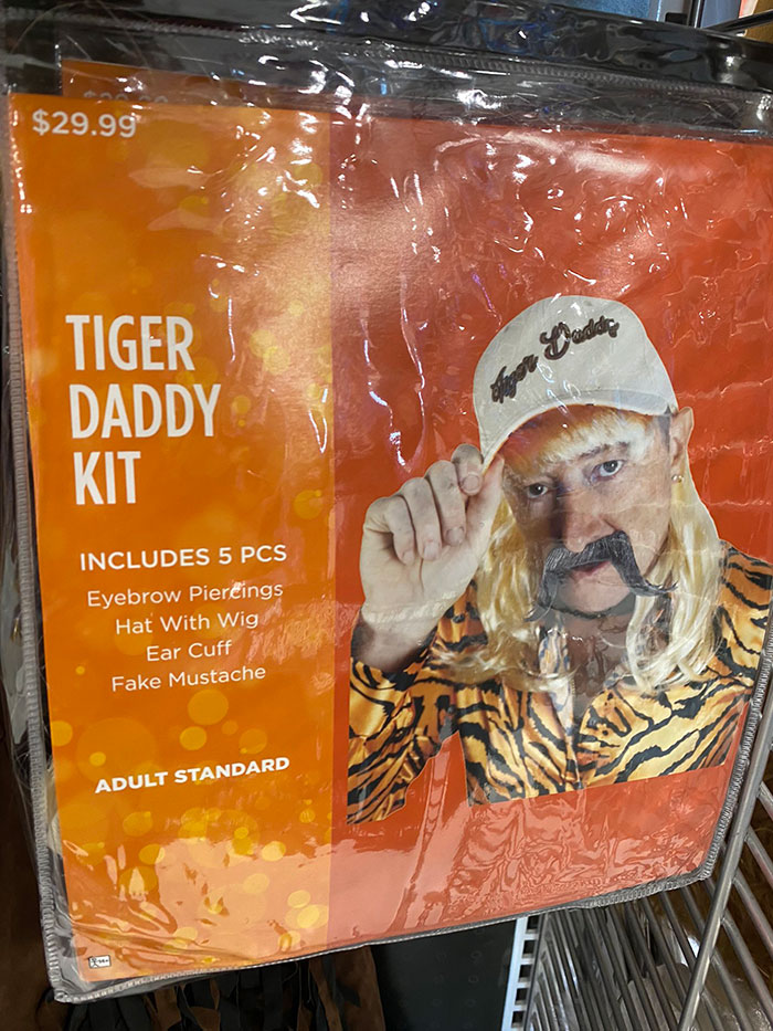 "Tiger King" Halloween Off-Brand Costume