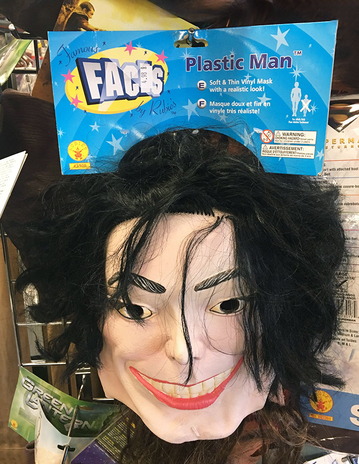"Plastic Man" Halloween Mask