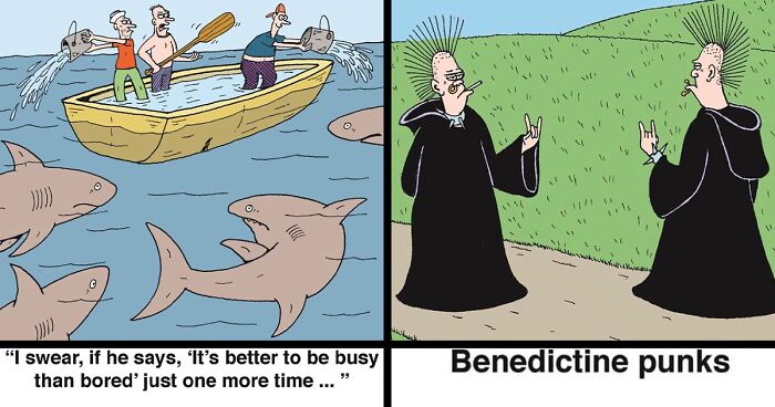 50 Humorous And Silly Comics By Rubes Cartoons