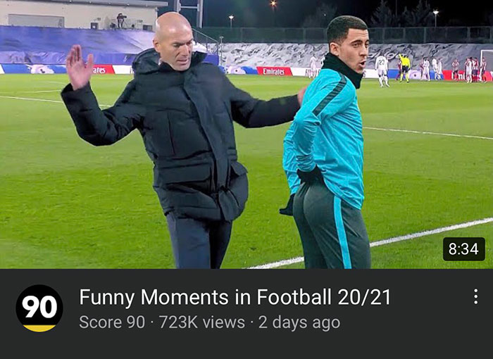 When Zidane Slapped Hazard