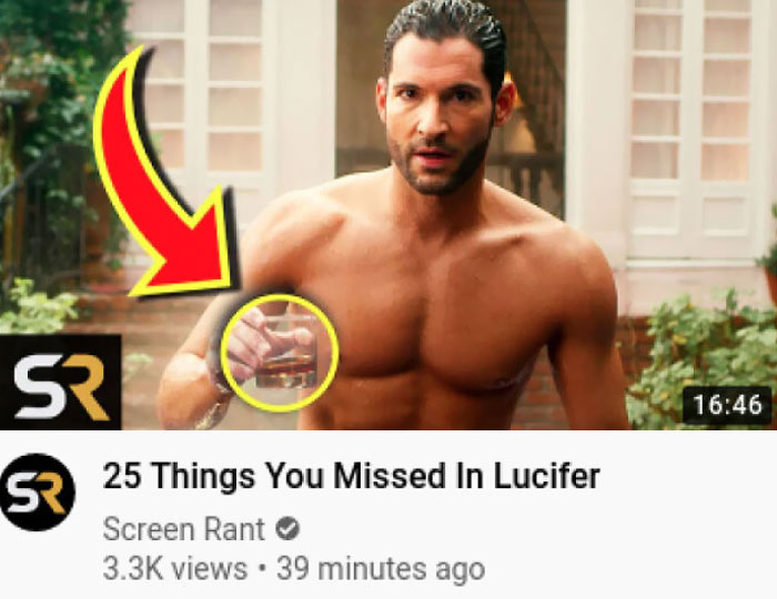 The Thumbnail On "25 Things You Missed In Lucifer" Isn't Even From A Scene In The Show