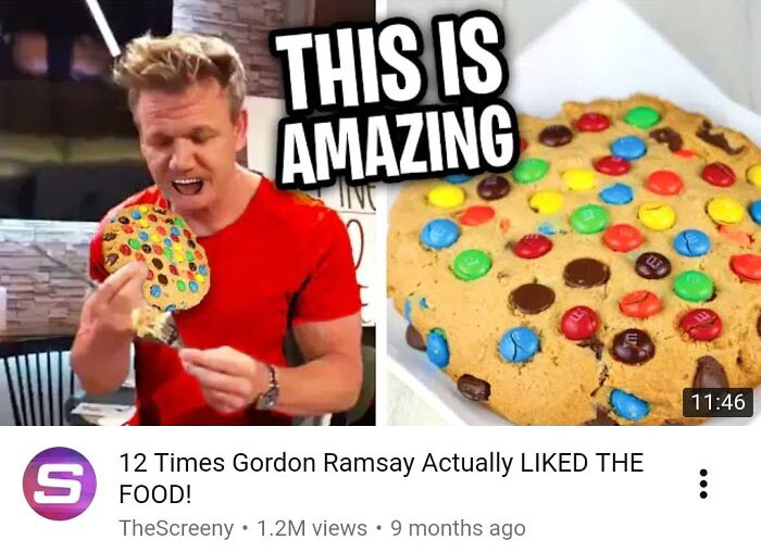 Wow Gordon, That Cookie Must’ve Been Delicious