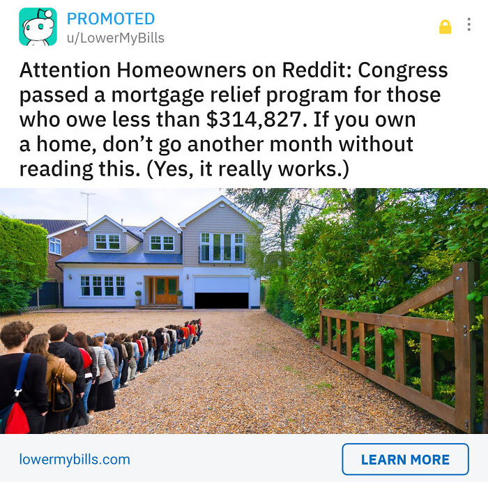This Stupid Ad Literally Running On Reddit Right Now