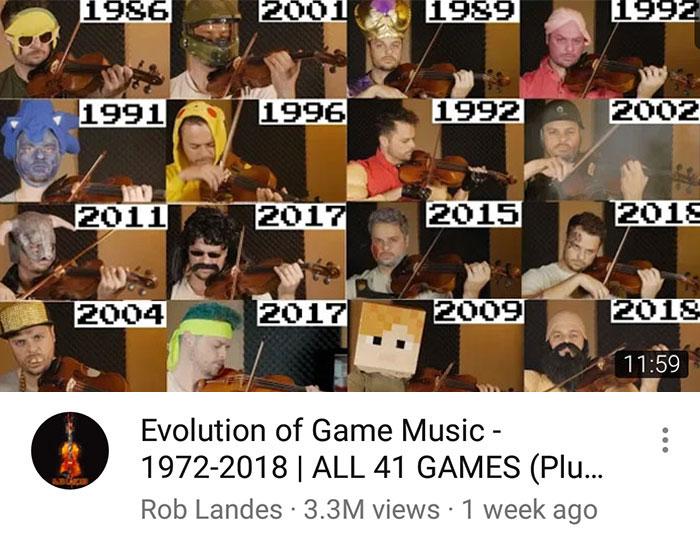 How The Years In The Thumbnail Are Ordered