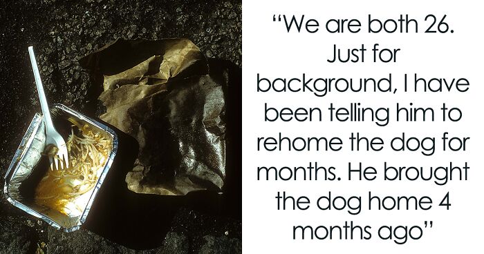 Woman Asks If She Is Being Selfish For Wanting Her Husband’s Dog Gone When It Ate Her Food She Got For The First Time In 2 Days