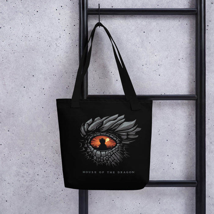 House Of The Dragon - Dragon Eye Tote Bag