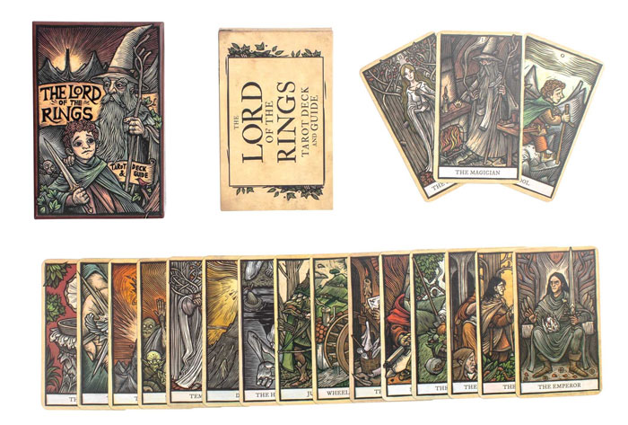 The Lord Of The Rings Tarot Deck And Guide