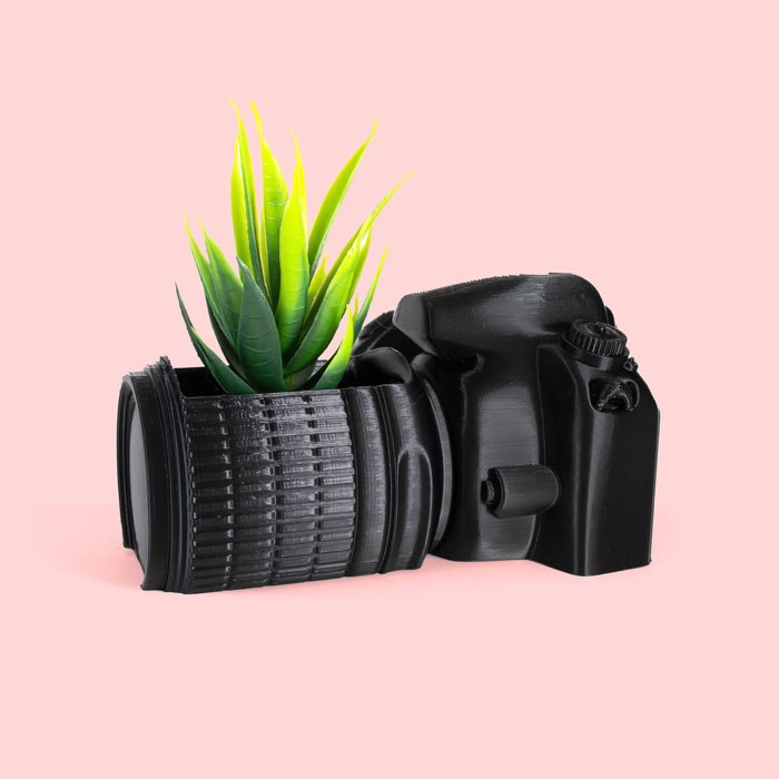 Camera Planter Camera Pot
