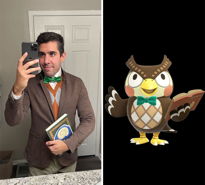 Going Out For Halloween As My Favorite Character From Animal Crossing! Just Hoping No One Dresses Up As A Spider