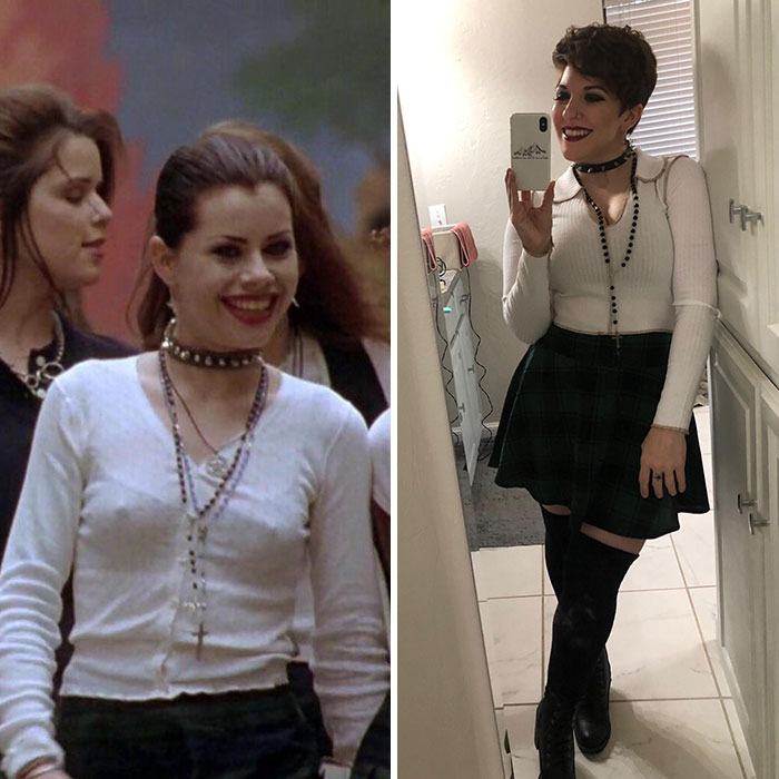 After Growing Up In A Christian Household, Never Allowed To Watch Movies With Magic Or Celebrate Halloween, I Chopped All My Hair Off This Year And Dressed As Nancy Downs