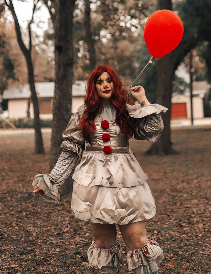 They All Float. Are You A Scary, Cute, Or Sexy Costume Person? I'm Scary All The Way