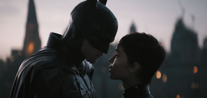 Batman And Catwoman From The Batman (2022)