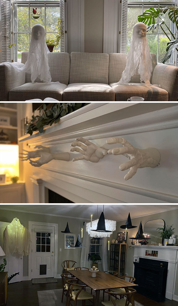 Halloween Is My Favorite Day Of The Year. I Wanted To Share A Few Of My Favorite Interior Decorations With Like-Minded Folks. I Made A Lot Of Them