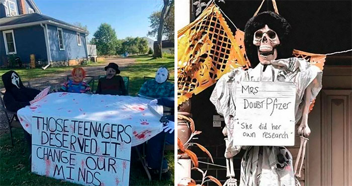 50 Times People Took Their Neighbors By Surprise With Their Halloween Decorations (New Pics)