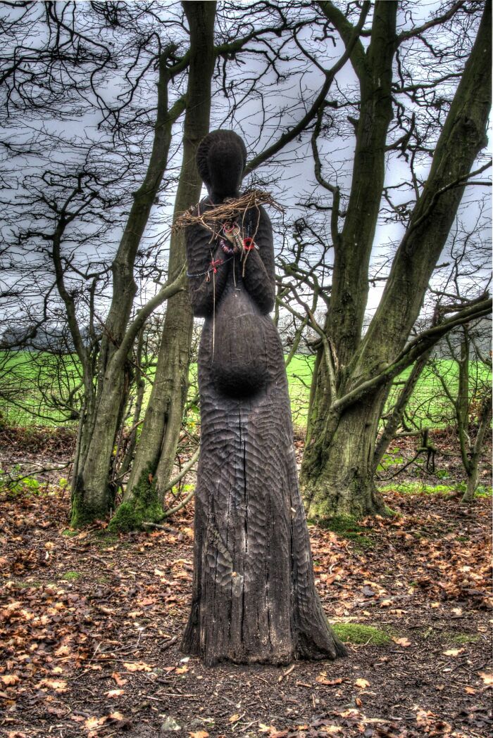 The Lady In The Woods, Kent, England