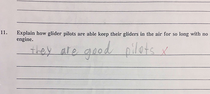 From My Grade 6 Science Test, I Think The Marking Was Unfair