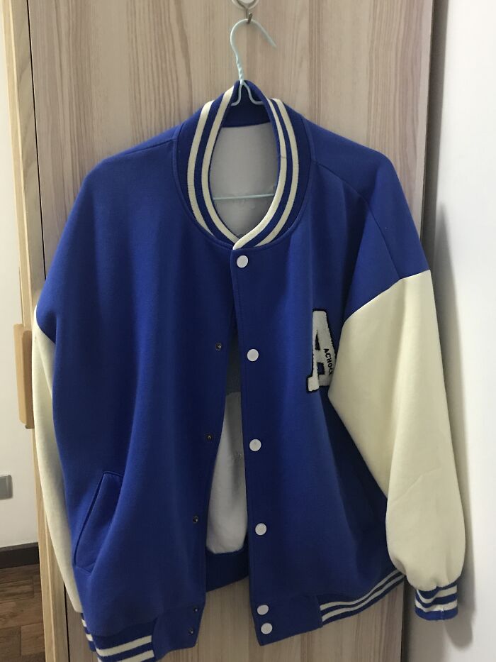 My Oversized Baseball Jacket